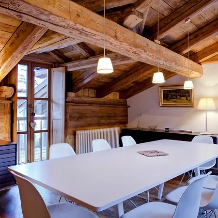 Maison Spacieuse Au Centre De Pour 8 Pers. Avec Cheminee Et Parking - Fr-1-568-18 Dağ evi Courchevel
